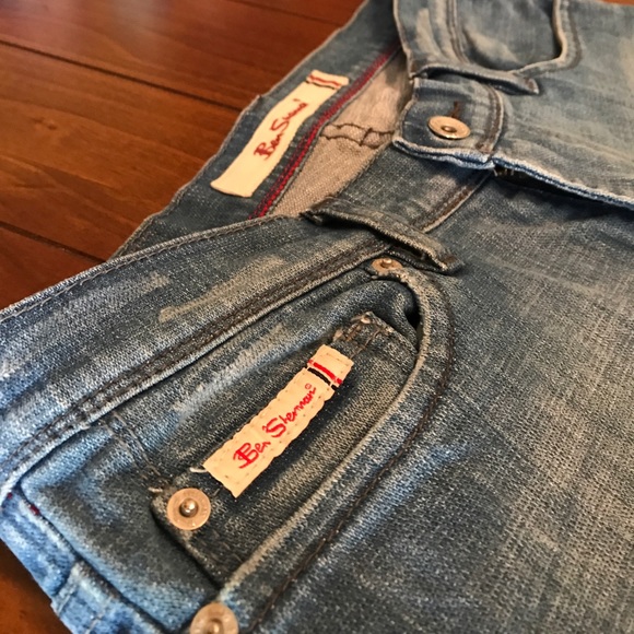 Ben Sherman Denim - BEN SHERMAN Flare Blue Denim Jeans 27/34